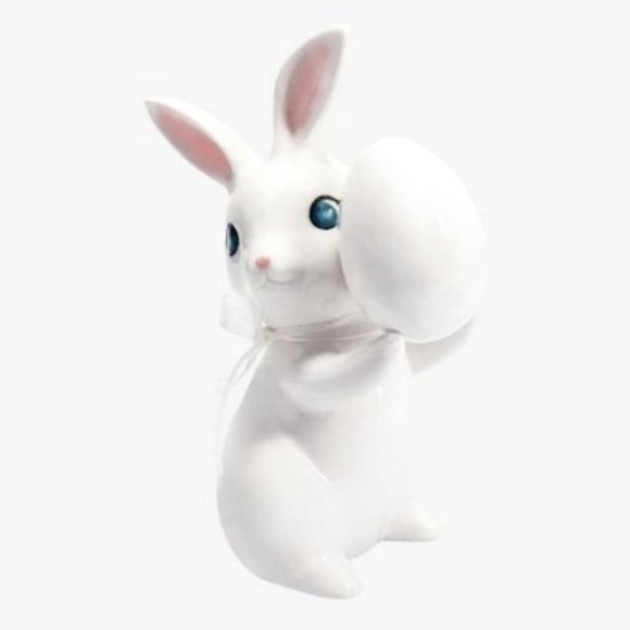 NEW! Set of 2 Target Spritz Easter Bunny Egg Mushroom Butterfly Ceramic Figures - Picture 7 of 9